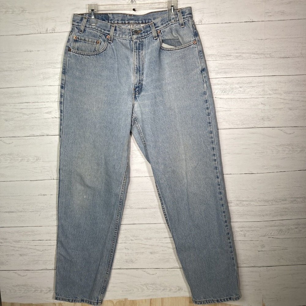 Vintage Levis 550 Relaxed Fit Tapered Leg Jeans